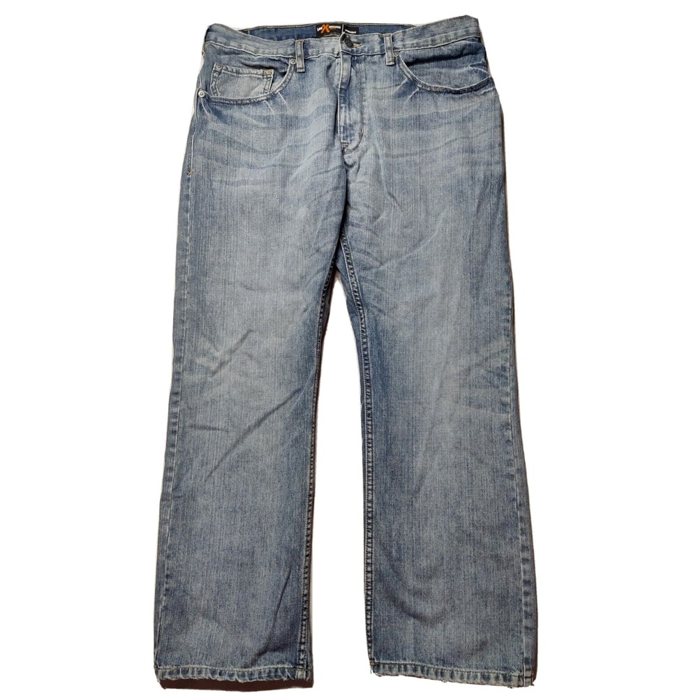 LEE X-LINE‎ DUNGAREES Men 38X30 Straight Leg Cotton Denim Jeans